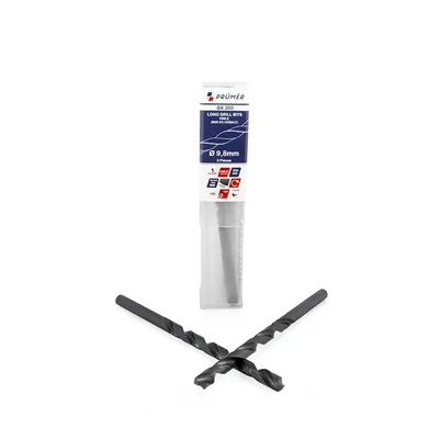 Broca hss-e m35 longa ø 09,80 x 184mm revenida a vapor din340 výkon - bx300-0980 prumer