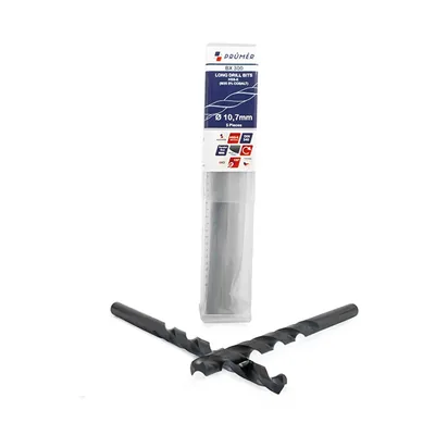 Broca hss-e m35 longa ø 10,70 x 195mm revenida a vapor din340 výkon - bx300-1070 prumer