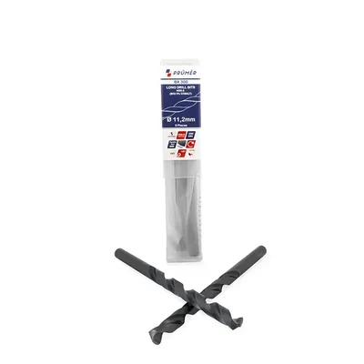 Broca hss-e m35 longa ø 11,20 x 195mm revenida a vapor din340 výkon - bx300-1120 prumer