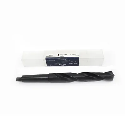 Broca hss-e m35 haste cônica cm3 ø 27,50 x 291mm revenida a vapor din345 výkon - dx300-2750 prumer