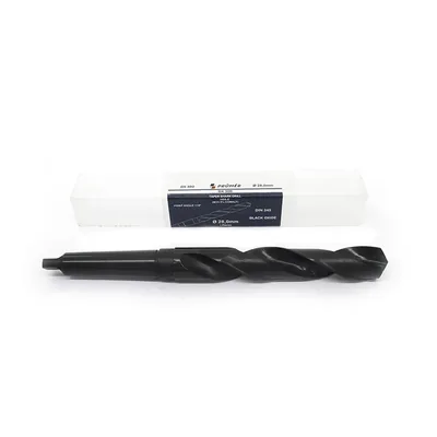 Broca hss-e m35 haste cônica cm3 ø 28,00 x 291mm revenida a vapor din345 výkon - dx300-2800 prumer