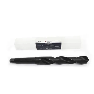 Broca hss-e m35 haste cônica cm3 ø 28,50 x 296mm revenida a vapor din345 výkon - dx300-2850 prumer