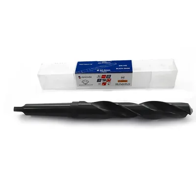 Broca hss-e m35 haste cônica cm3 ø 30,00 x 296mm revenida a vapor din345 výkon - dx300-3000 prumer
