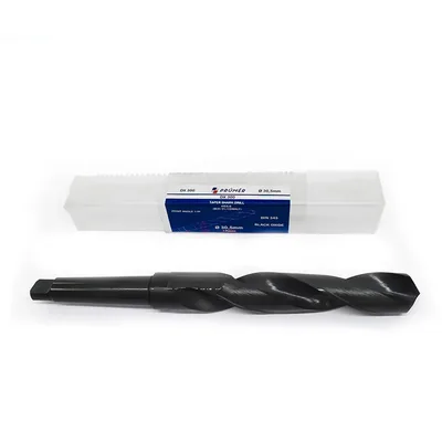 Broca hss-e m35 haste cônica cm3 ø 30,50 x 301mm revenida a vapor din345 výkon - dx300-3050 prumer