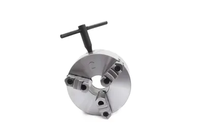 Placa de torno 3 castanhas reversíveis ø 200mm com furação traseira - 900.035 champion tools