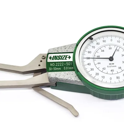 Medidor interno com relógio 030 a 050 x 0,01mm haste de 080mm - 2222-501 insize