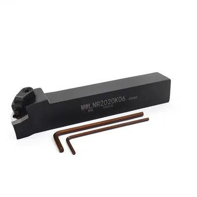 Suporte externo de torno mwlnr 2020 k06 para inserto wnmg 06 - dry cut
