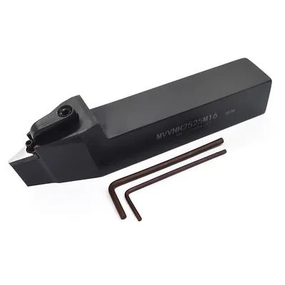 Suporte externo de torno mvvnn 2525 m16 para inserto vnmg 16 - dry cut