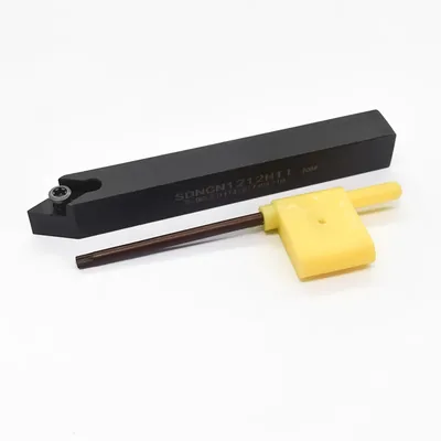 Suporte externo de torno sdncn 1212 h11 para inserto dcmt 11 - dry cut