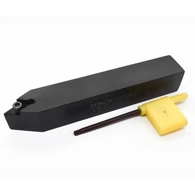 Suporte externo de torno sdncn 2020 k11 para inserto dcmt 11 - dry cut