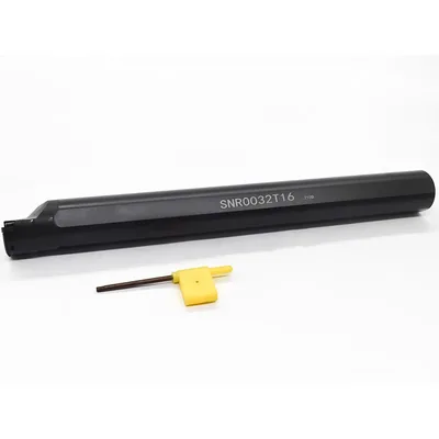 Suporte interno de rosca ø 32mm snr 0032 t16 para inserto 16ir - dry cut