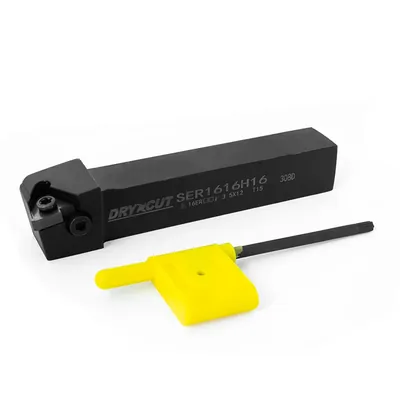 Suporte externo de rosca ser 1616 h16 para inserto 16er - dry cut