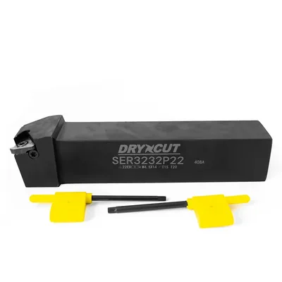 Suporte externo de rosca ser 3232 p22 para inserto 22er - dry cut