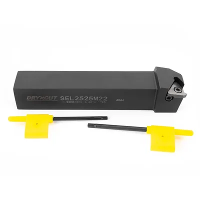 Suporte externo de rosca sel 2525 m22 para inserto 22ir - dry cut