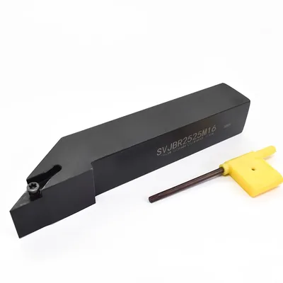 Suporte externo de torno svjbr 2525 m16 para inserto vbmt 16 - dry cut