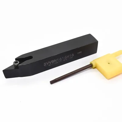Suporte externo de torno svvbn 1616 h16 para inserto vbmt 16 - dry cut