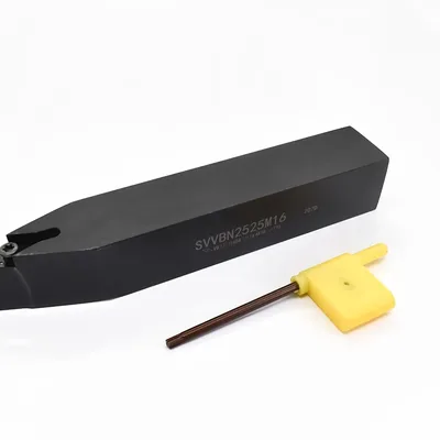 Suporte externo de torno svvbn 2525 m16 para inserto vbmt 16 - dry cut
