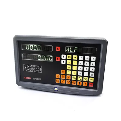 Painel indicador digital 2 eixos x e y para máquinas operatrizes fabricado em abs- sds2ms sino