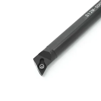 Suporte interno de torno s12m sdqcr 07 para inserto dcmt 07 - dry cut