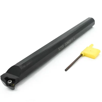 Suporte interno de rosca s25s sdwcr 11 para inserto dcmt 11 - dry cut