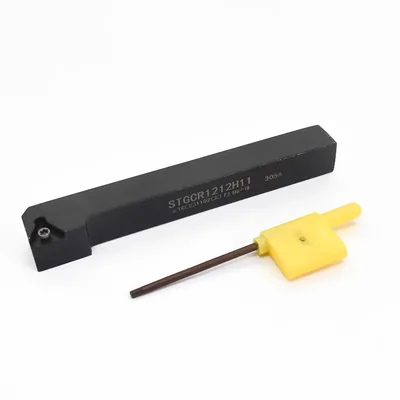Suporte externo de torno stgcr 1212 h11 para inserto tcgt 11 - dry cut
