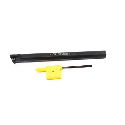 Suporte interno de rosca s10k stwcr 11 para inserto tcmt 11 - dry cut