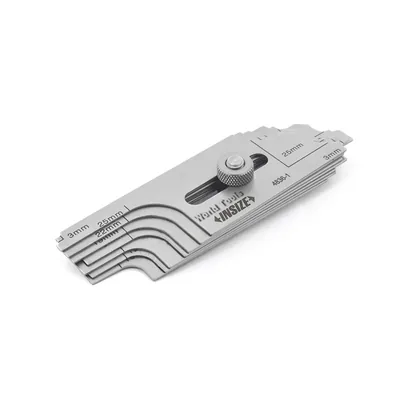 Calibre de filete de solda 3 a 25mm - 4836-1 insize