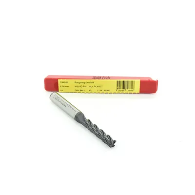 Fresa hss-e pm reta 4 cortes ø 08,0mm para desbaste alcrona din844 l - c948 dormer