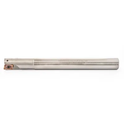 Fresa de topo ø 16 x 150mm 2 cortes haste ø 15,0mm para inserto apkt 11t3 apm - sansui