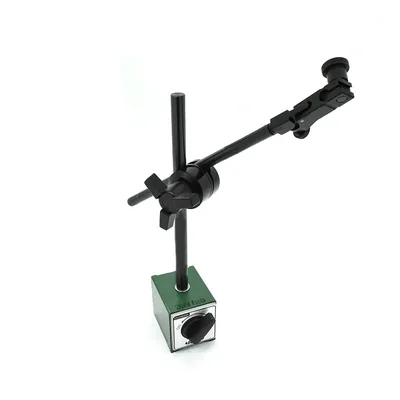 Base magnética 080kgf p/relógio haste fixa ø 12 x 200mm ø 10 x 250mm c/ajuste fino - 6216-80 insize