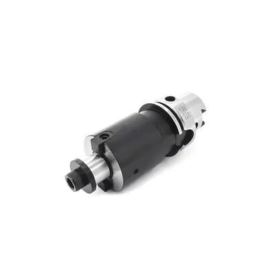 Cone hsk63a porta fresa / cabeçote piloto ø 27mm l100mm para 30.000rpm - hsk63a-fmb27-100l mawbra