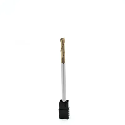 Fresa metal duro 55hrc reta 2 cortes ø 08,0 - 150 - 35,0mm h08 extra longa altisin - guran