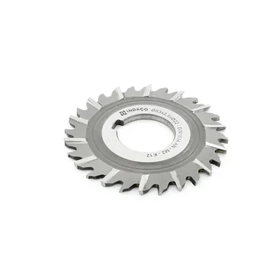 Fresa circular hss dentado extra fino ø 063 x 2,5 x 22mm din1834 an - 1213 indaço