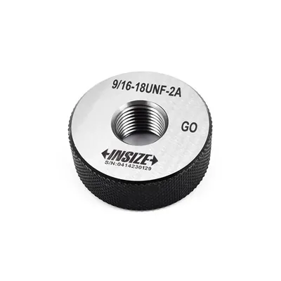 Anel calibrador de rosca passa 2a unf 9/16" x 18 tpi - 4121-9d2 insize