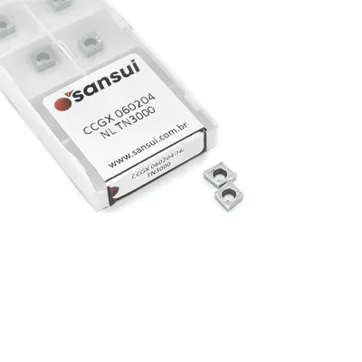 Inserto para torneamento ccgx 060204 nl tn3000 - sansui