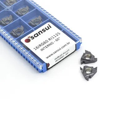 Inserto para rosca interna 60 graus - 16irg60 ri1125 - sansui