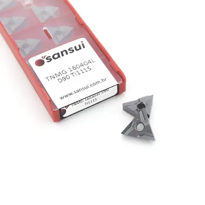 Inserto para torneamento tnmg 160404l-d90 tp1115 - sansui
