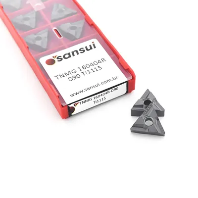 Inserto para torneamento tnmg 160404r-d90 tp1115 - sansui