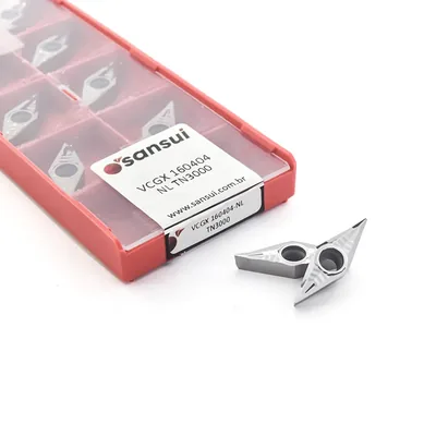 Inserto para torneamento vcgx 160404 nl tn3000 - sansui