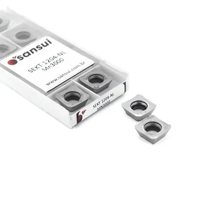 Inserto para fresamento sekt 1204 nl mn3000 - sansui