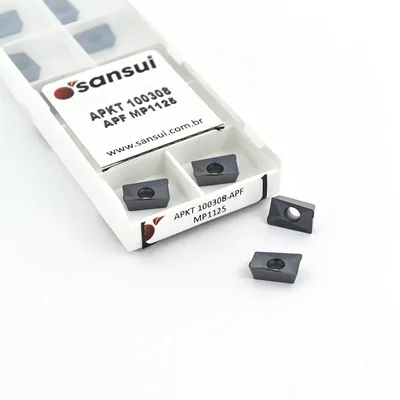 Inserto para fresamento apkt 100308 apf mp1125 - sansui