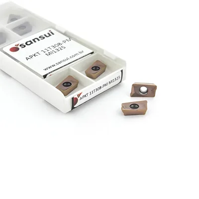 Inserto para fresamento apkt 11t308 pm mi1325 - sansui