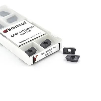 Inserto para fresamento apkt 11t308 pm mp1125 - sansui