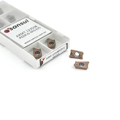 Inserto para fresamento axmt 123508 peer-g mi1325 - sansui