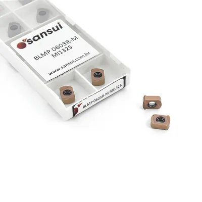Inserto para fresamento blmp 0603 r-m mi1325 alto avanço - sansui