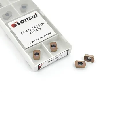 Inserto para fresamento epnw 0603 tn mi1325 - sansui