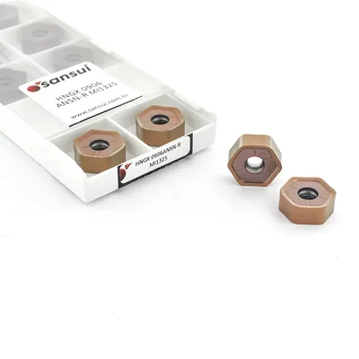 Inserto para fresamento hngx 0906 ansn-r mi1325 - sansui
