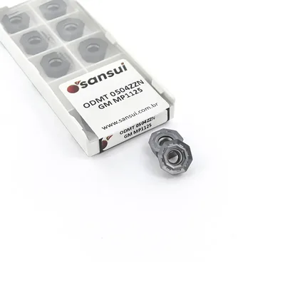 Inserto para fresamento odmt 0504 zzn-gm mp1125 - sansui