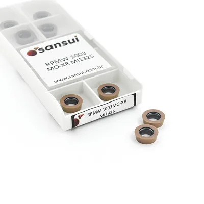 Inserto para fresamento rpmw 1003 mo-xr mi1325 - sansui