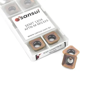 Inserto para fresamento semt 1204 aftn-m mi1325 - sansui